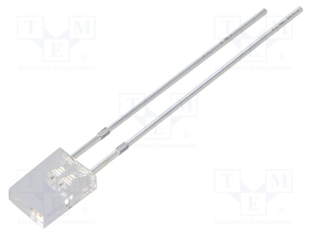 LED; rectangular; 2x5x7mm; bipolar; red,yellow; 500÷750mcd; 120°