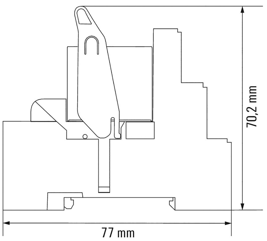 Relay: interface; SPDT; Ucoil: 24VAC; 16A; DIN; Variant: Relay set