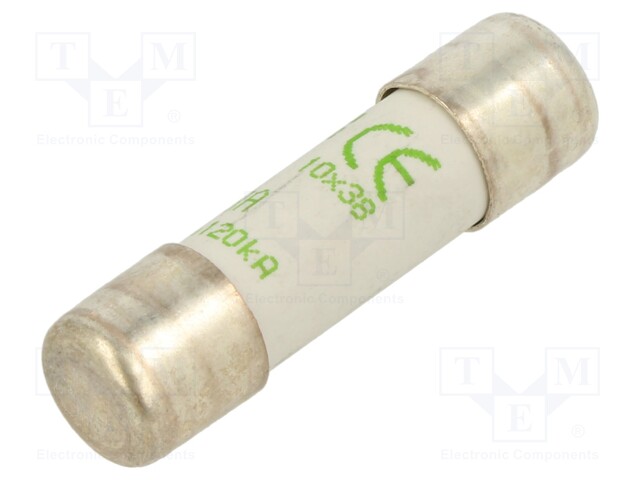 Fuse: fuse; aM; 8A; 500VAC; ceramic; 10x38mm