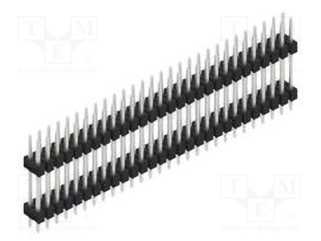 Connector: pin strips; pin header; male; PIN: 56; 2.54mm; THT; 2x28