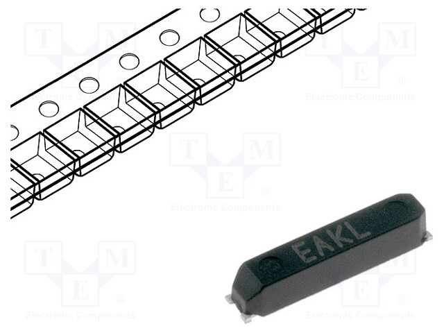 Resonator: quartz; 32.768kHz; 12.5pF; SMD; 6.7x1.5x1.4mm