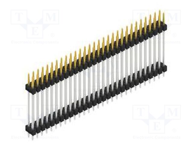 Connector: pin strips; pin header; male; PIN: 58; 2.54mm; THT; 2x29