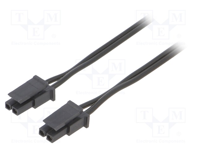 Cable; Micro-Fit 3.0; cables,female; PIN: 2; 0.8m; 4A; TLYp; 0.35mm2