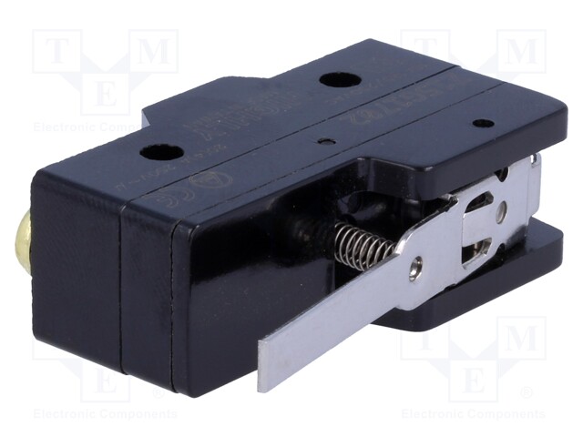 Microswitch SNAP ACTION; with lever; SPDT; 20A/250VAC; ON-(ON)