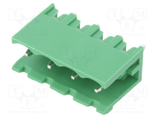 Pluggable terminal block; 5.08mm; ways: 4; straight; socket; male