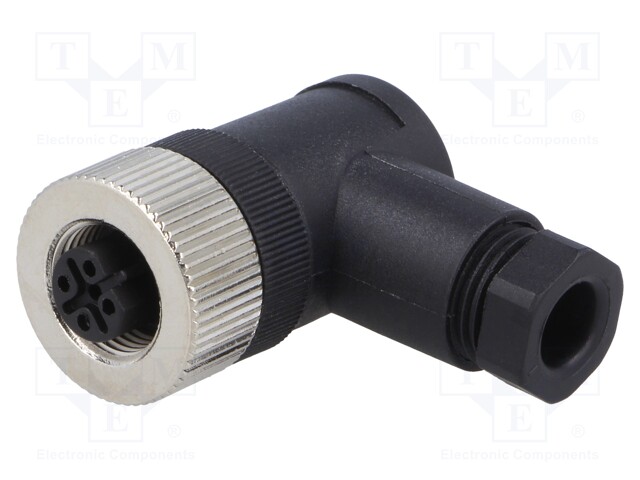 Plug; M12; PIN: 5; female; B code-Profibus; for cable; IP65/IP67