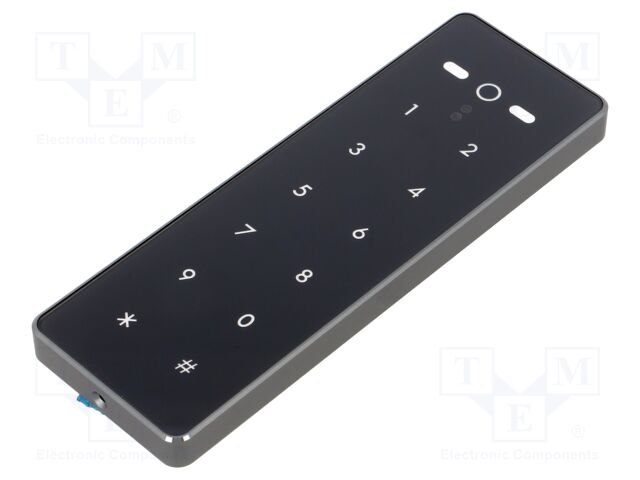 Access control reader; 6÷28V; Bluetooth Low Energy; metal,glass