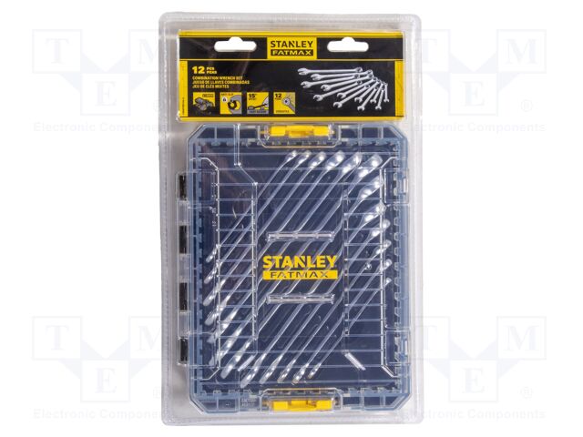 Wrenches set; combination spanner; 12pcs.