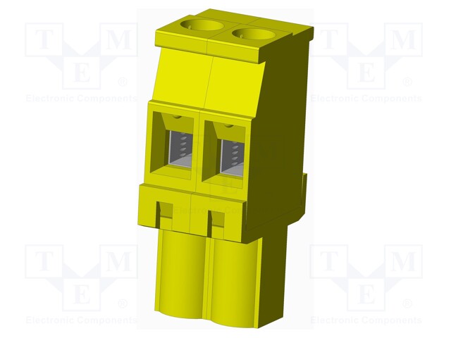 Connector: pluggable terminal block; plug; female; angled 90°