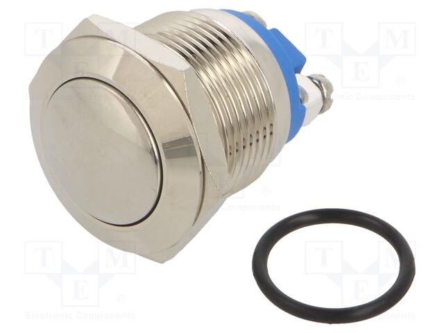 Switch: vandal resistant; Pos: 2; SPST-NO; 2A/36VDC; OFF-(ON); IP65