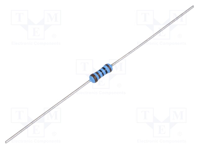 Resistor: thin film; THT; 1kΩ; 600mW; ±5%; Ø2.5x6.5mm; 50ppm/°C