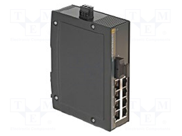 Industrial module: switch Ethernet; unmanaged; 9÷60VDC; RJ45,SC
