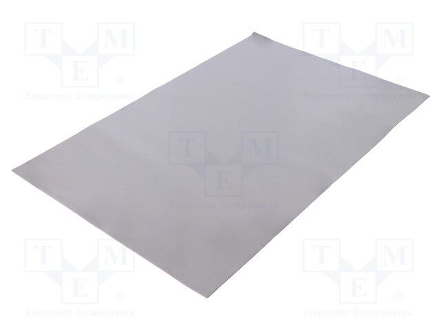 Heat transfer pad: gel; L: 300mm; W: 200mm; D: 1mm; 4.5W/mK; UL94V-0
