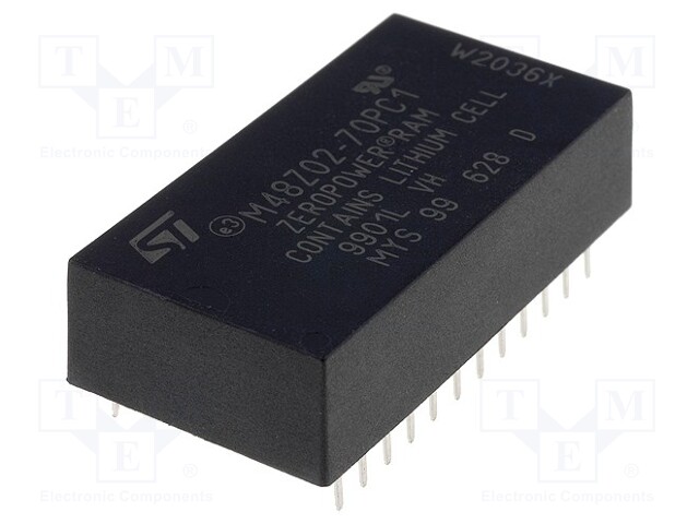 SRAM memory; NV SRAM; 2kx8bit; 4.75÷5.5V; 70ns; DIP24; parallel