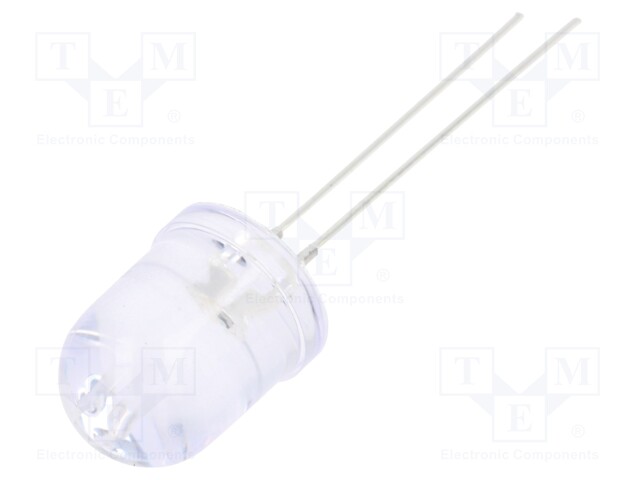 LED; 10mm; blue; 2000÷2500mcd; 30°; 3÷5V; 20mA; Variant: blinking