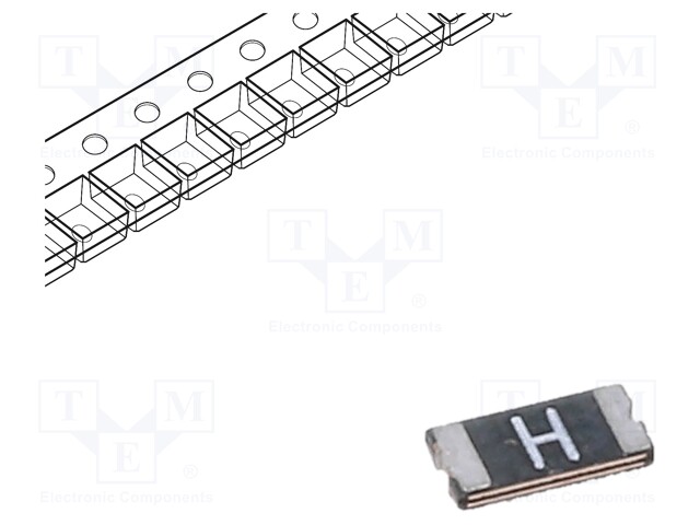 Fuse: PTC polymer; 1.1A