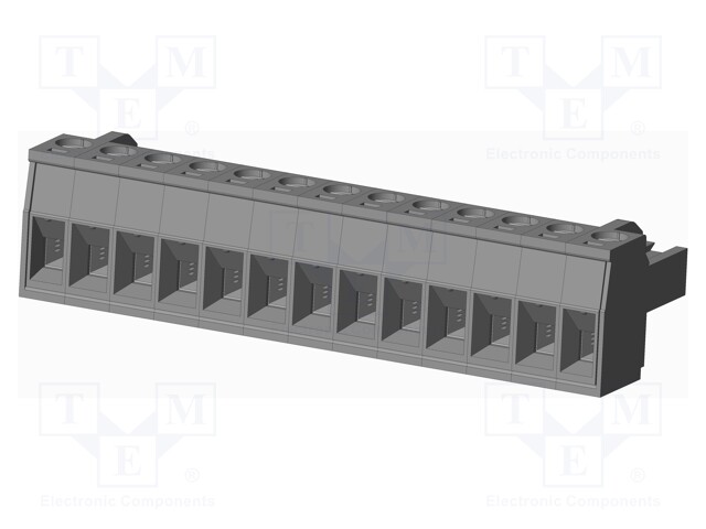 Connector: pluggable terminal block; plug; female; straight; grey