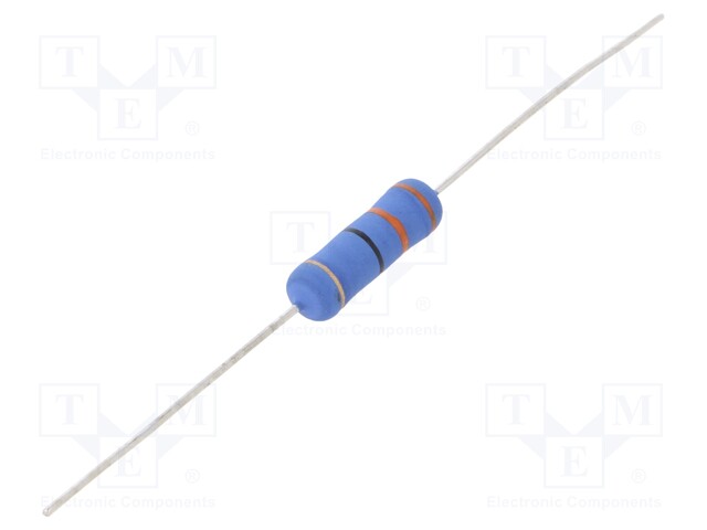 Resistor: metal oxide; THT; 33Ω; 3W; ±5%; Ø5.5x16mm; axial