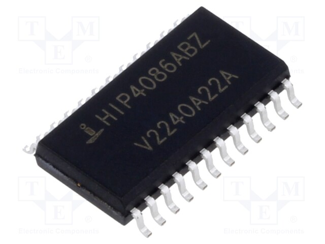 IC: driver; MOSFET three-phase bridge; MOSFET gate driver; SO24