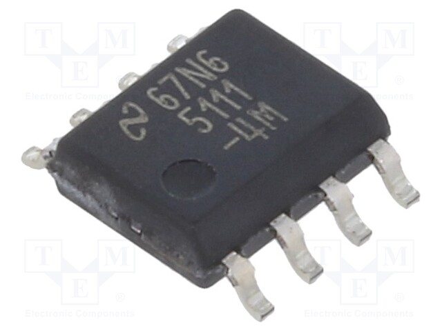 Dual MOSFET Driver IC, Low Side, 3.5V-14V Supply, 5A Out, 25ns Delay, SOIC-8