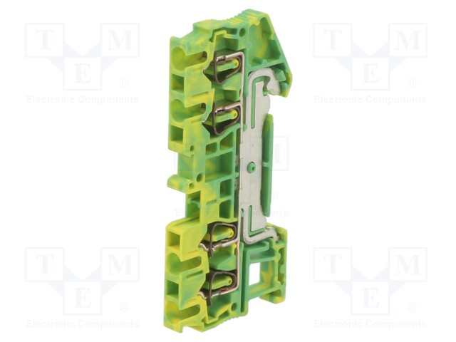 Splice terminal: rail; 0.08÷2.5mm2; ways: 1; terminals: 4; TS35; 31A