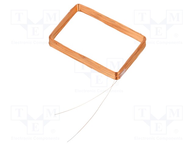 RFID antenna; 125kHz; Body dim: 25x38x5mm; Usable dim: 22x35x5mm