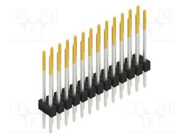 Connector: pin strips; pin header; male; PIN: 26; 2.54mm; THT; 2x13