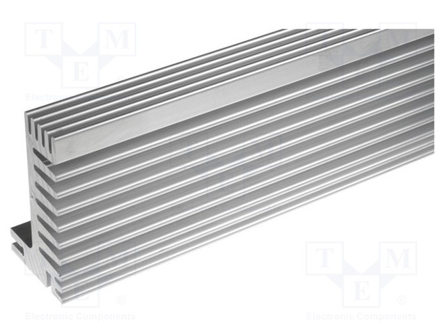 Heatsink: extruded; TO220; natural; L: 1000mm; W: 55mm; H: 31mm