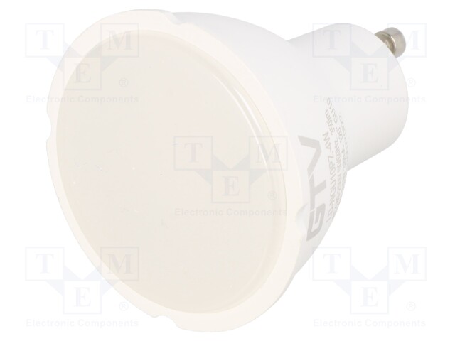 LED lamp; cool white; GU10; 230VAC; 350lm; 3.5W; 120°; 6400K