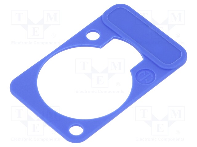 LETTERING PLATE BLUE