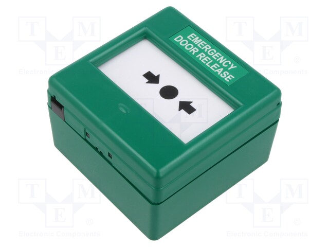 Safety switch: evacuation switch; CXM; SPDT; IP24; ABS; green; 3A