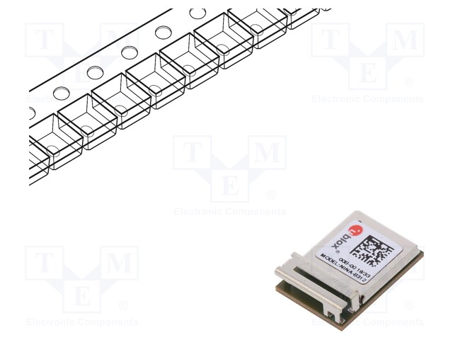 Module: Bluetooth Low Energy; GPIO,UART; SMD; Dim: 10x15x3.8mm