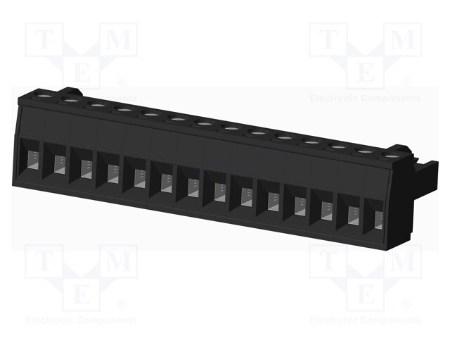 Connector: pluggable terminal block; plug; female; straight; 5mm