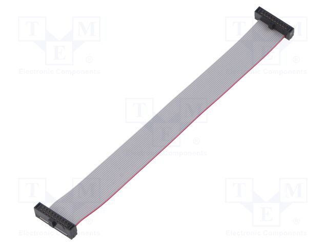 Ribbon cable with IDC connectors; Tape ph: 0.64mm; 127mm