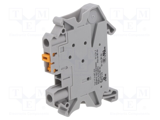 Splice terminal: rail; screw terminal; polyamide; TS32,TS35