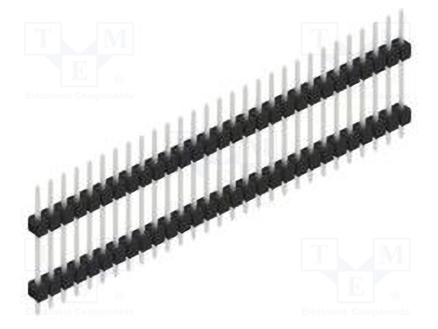 Connector: pin strips; pin header; male; PIN: 29; 2.54mm; THT; 1x29