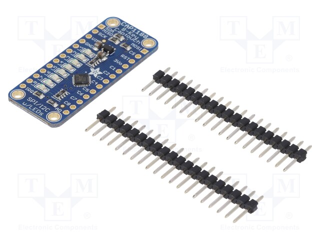 Sensor: touch; capacitive; I2C,SPI; 3.3÷5VDC; Channels: 8