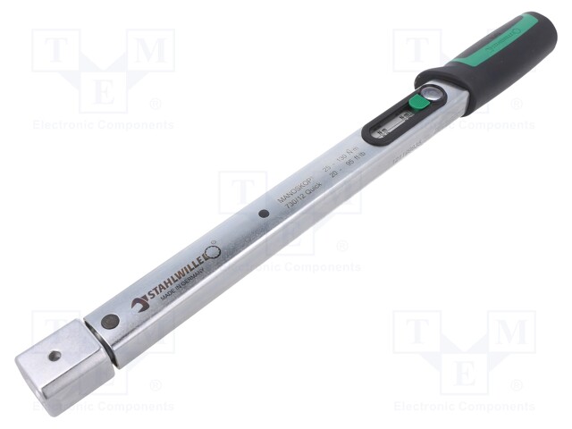 Wrench; dynamometric; 410mm; 25÷130Nm; Mounting: 14x18