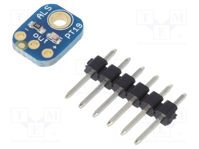 Sensor: ambient light; analog; 2.5÷5.5VDC; IC: ALS-PT19