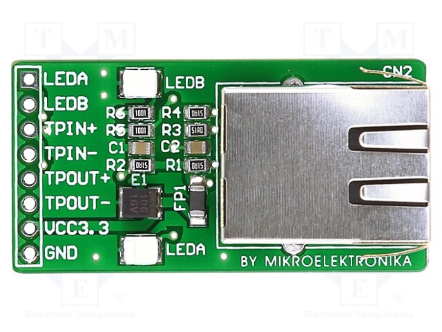 Expansion board; RJ45; Interface: Ethernet