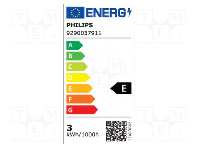 LED lamp; warm white; G9; 230VAC; 300lm; P: 2.7W; 320°; 2700K