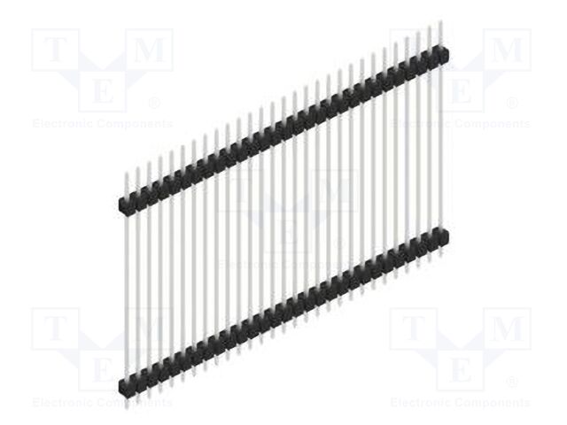 Connector: pin strips; pin header; male; PIN: 29; 2.54mm; THT; 1x29