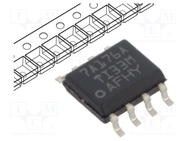 IC: interface; bus transceiver; half duplex,RS422 / RS485; SOIC8