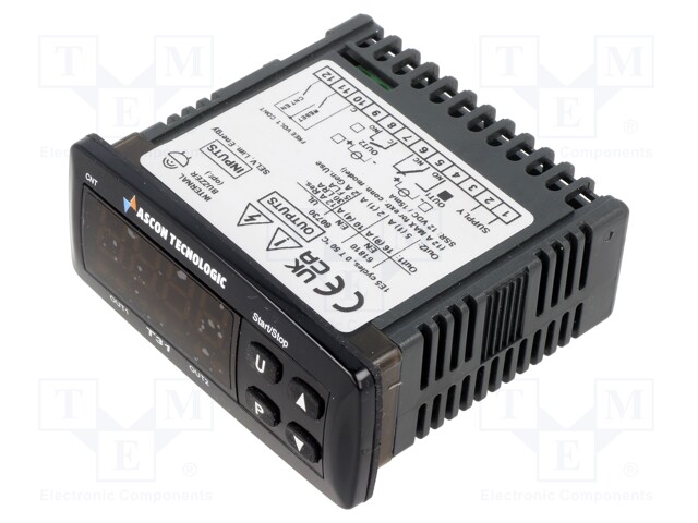 Relay: timer; Range: 0÷9999h; relay; 12VAC,24VAC,90÷240VAC