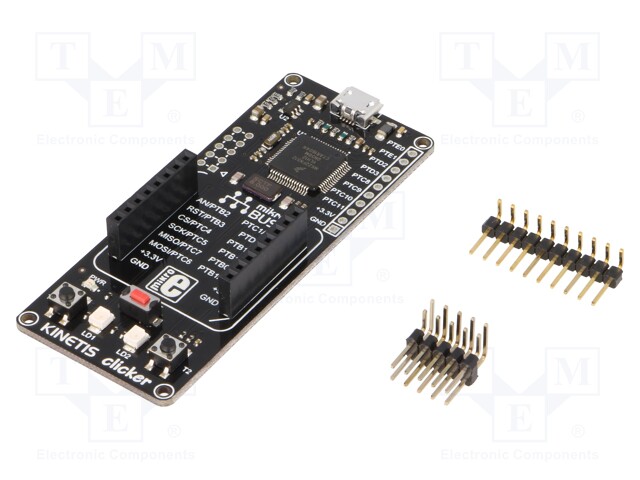 Dev.kit: ARM NXP; MK22FN512VLH12; Add-on connectors: 1