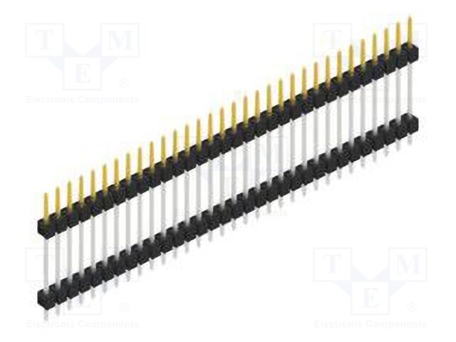 Connector: pin strips; pin header; male; PIN: 32; 2.54mm; THT; 1x32