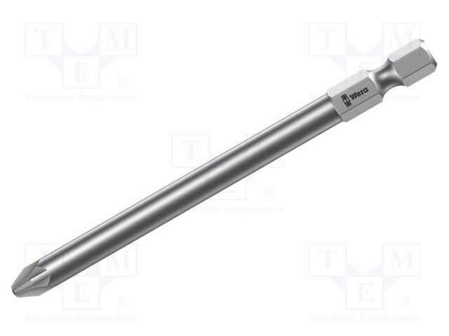 Screwdriver bit; Pozidriv®; PZ1; Overall len: 127mm