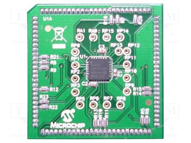 Plug-in module; Assoc.circ: dsPIC33FJ12GP202