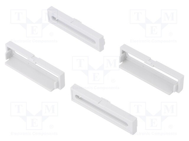 Terminals cover; UL94V-0; Mat: ABS; Pcs: 4