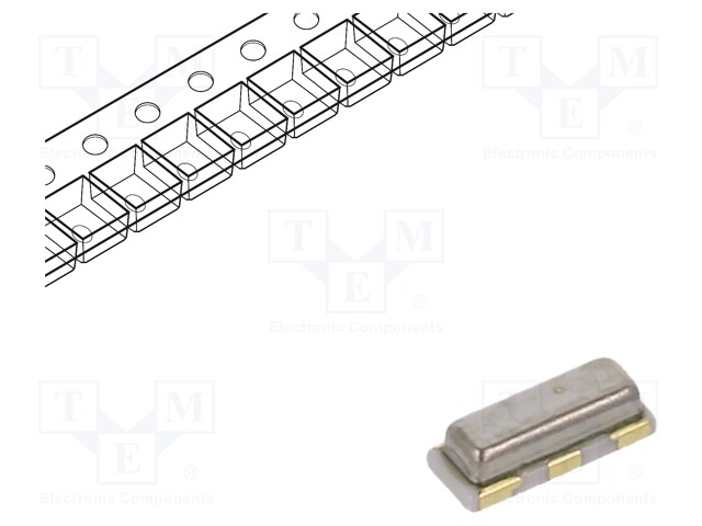 Resonator: ceramic; 16MHz; SMD; 3.2x1.3x0.9mm; Tol: ±0.5%; -40÷85°C